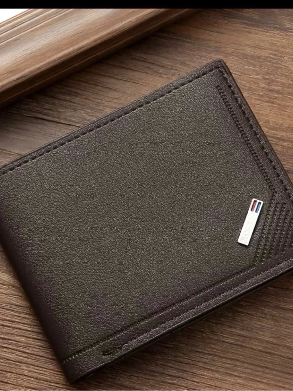 Classic Bifold Key & Card Wallet — Black, Brown, Dark Brown